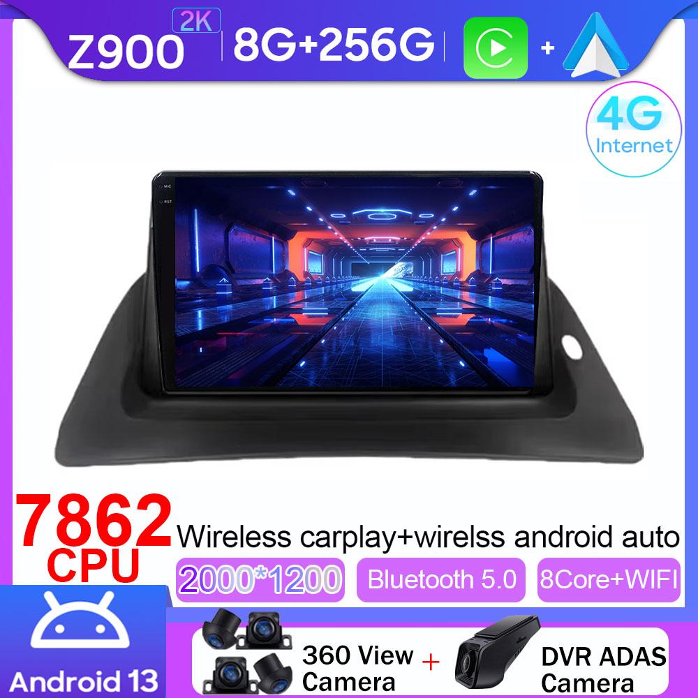 Car Radio Android For Renault Kangoo 2008 2009 2010 2011 2012 2013 2014 2015 - 2018 Multimedia Player GPS  Carplay Android Auto