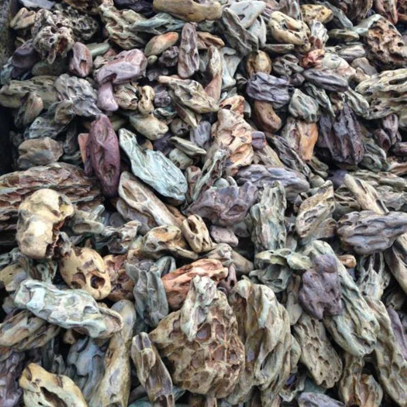 

250 г 500 г 1000 г Натуральный декор для аквариума Камень Рокарий Ландшафтный дизайн Аквариум Микропористый камень Хорош для роста растений about 250g