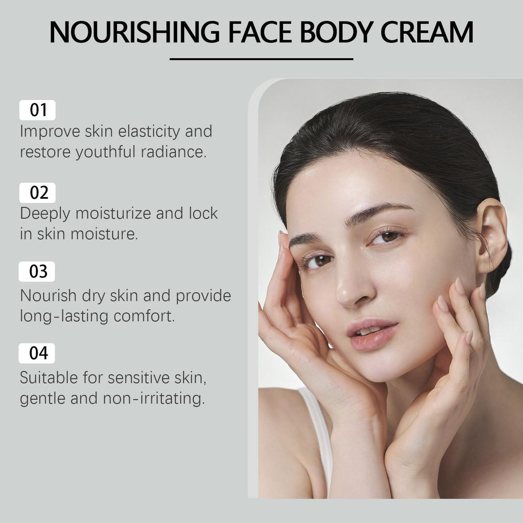Cowfat Face Cream Nourishes And Tender Skin, Repairs And Soothe The Face, Moisturize And Tighten The Skin   50g