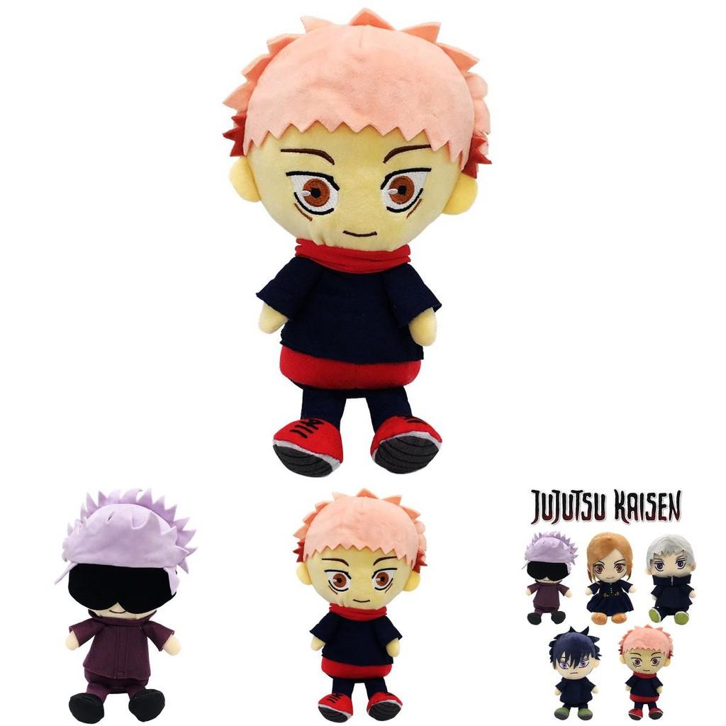 Weiches 9,8 Zoll Jujutsu Kaisen Plüschtier Itadori Yuji Kinder Geburtstagsgeschenk