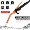 12V Electric Oil/Fuel Transfer Pump Portable Fuel Pump Battery-Powered Liquid Siphon Pump for Cars Trucks Gas Water with Hose