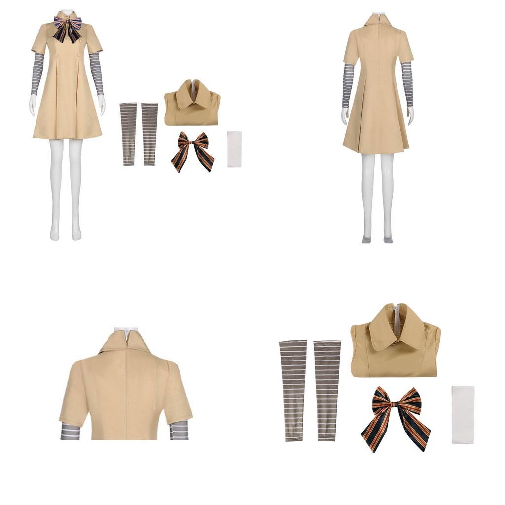 Unique M3gan Film Character Adults Cosplay Costume Party Dress