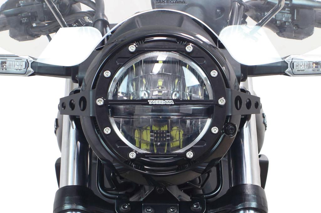 Special parts TAKEGAWA headlight guard billet/black eliminator (8BL-EL400A) 09-09-0088