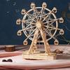 ROBOTIME Rolife Ferris Wheel 3D Wooden Puzzle Music Box TGN01