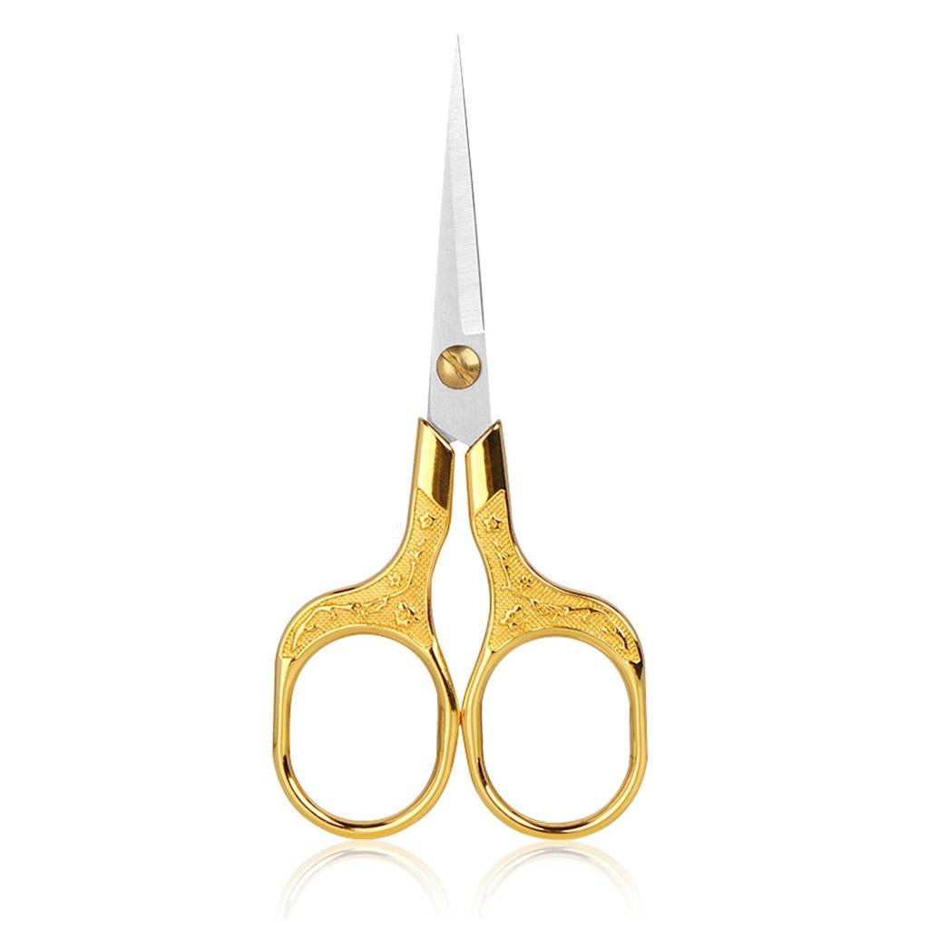 1/2 Pack Stainless Steel Retro Scissors Sewing Machine Professional Cutting Fabric Scissors DIY Handmade Pointed Thread Tailor Scissors