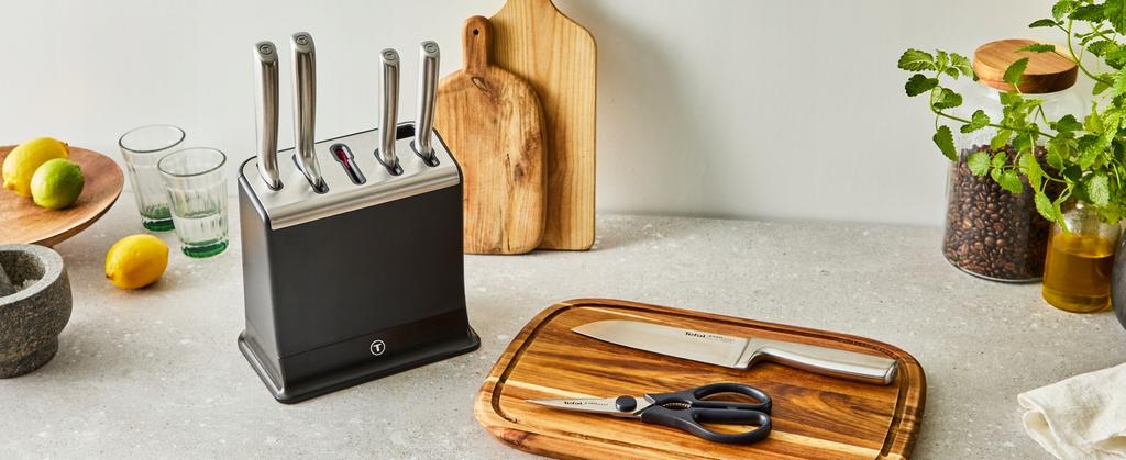Tefal Eversharp Knife Block Set 5 Pcs