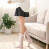 Ribbon Bow Calf Socks Summer Ultra-thin Japanese Lolita Soft Sister Medium Tube Socks Korean Version Jk Stockings Show Thin Legs