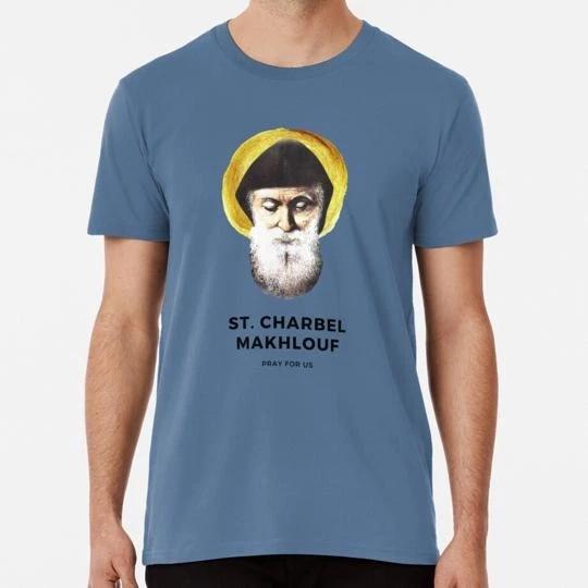 

St Charbel Makhlouf Pray For Us102 Size S to 5XL Made in the USA T-Shirt L