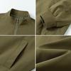 Neue Jacke Lässig Vielseitig Kragenjacke Amerikanisch Locker Reißverschlussleiste Sportjacke Herren