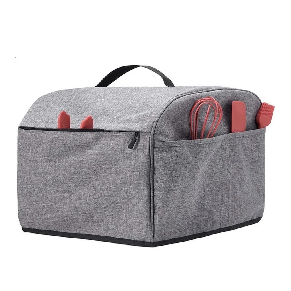 Indoor Grill Cover for Ninja Foodi, Waterproof Dustproof 600D Oxford Cover with Pockets for Ninja AG301 AG302 AG300 AG400