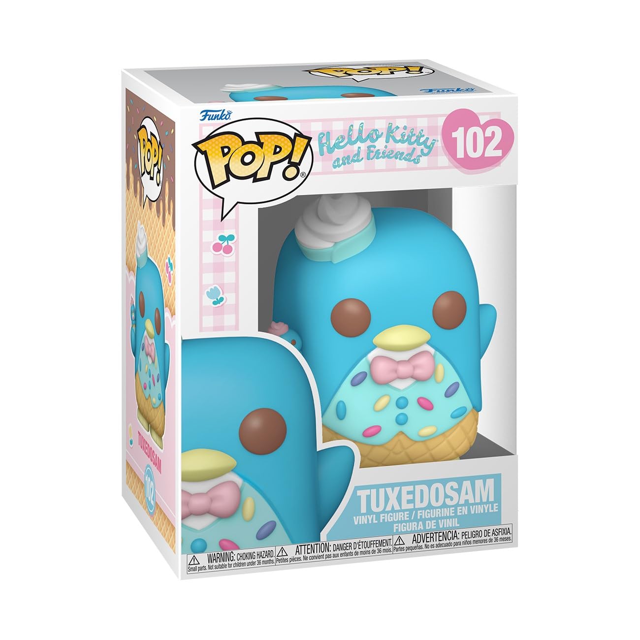 Фанко Поп Хелло Китти Tuxedo Sam Коллекционная виниловая фигурка Идея для подарка Официальная продукция Игрушка для детей и взрослых Фанату аниме Модель Фигурка Sanrio - - (мороженое)