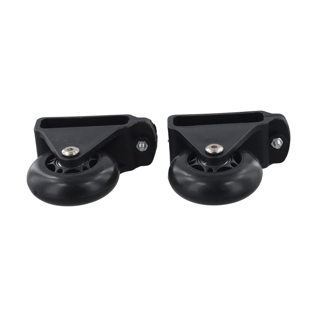 Telescopic Ladder Wheels PU Casters For Easy Movement Stability Indoor Outdoor Use Hand Tools Accessories