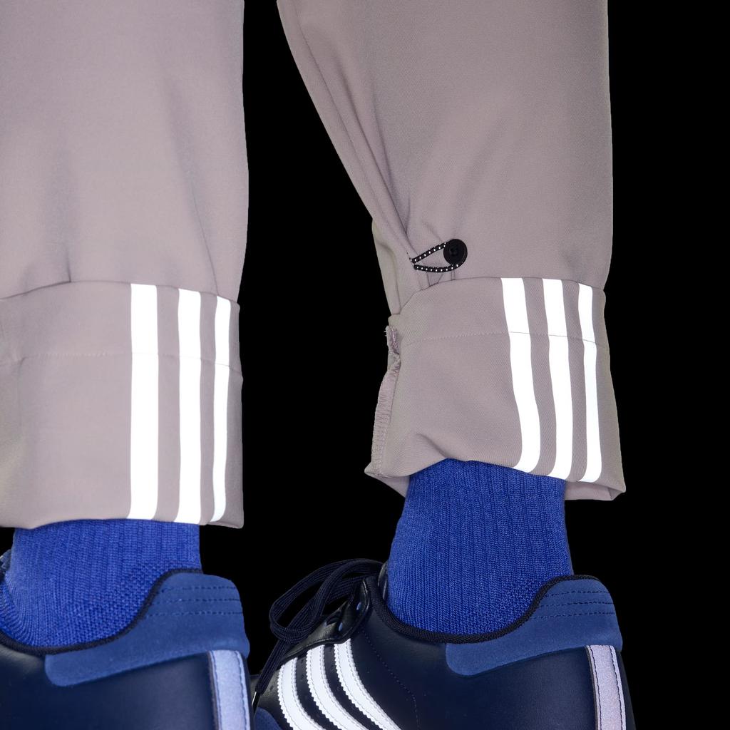 Adidas FW24 Trackstand Utility Elastic Casual Pocket Solid Color Sports Long Pants Men Bottoms Light-Brown IT2330