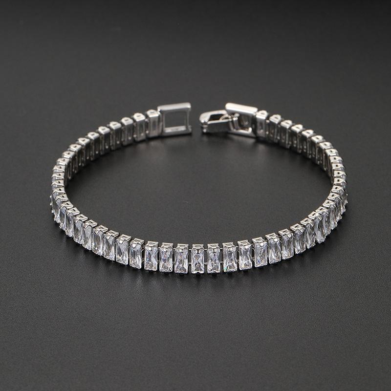Fashion Zircon Bracelet Women Silver Color Crystal Butterfly Bangle Female Party Luxury Jewelry Charm Accessories Gifts
