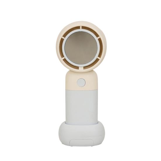 

Portable Fan with Built-in Mobile Phone Holder Lightweight Handheld Fan 3-Speed Adjustable Low Noise Cooling Fan for Travel And Home Use синий