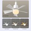 30W LED Stropní Světlo s Ventilátorem E26 Patice Bezdrátové Dálkové Ovládání Stmívání Tří Barev LED Žárovka Stropní Světlo s Ventilátorem pro Ložnici Obývací Pokoj
