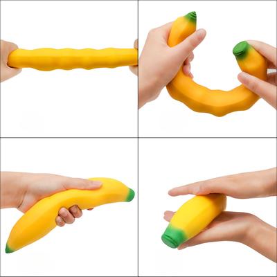 Japanese and Korean Creative Pressure Reduction Toy Memory Salala Banana Decompression Toy Funny
