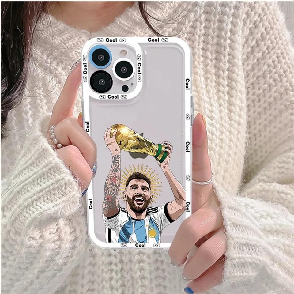 Ronaldo and Messi Full Coverage Mobile Case for iPhone 17 Pro & Apple 16/15