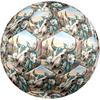1pc Western Skull Art Size 5 Soccer Ball Professional Match Training Football Indoor &Outdoor Sports Ball Training Ball Lightweight Durable y17