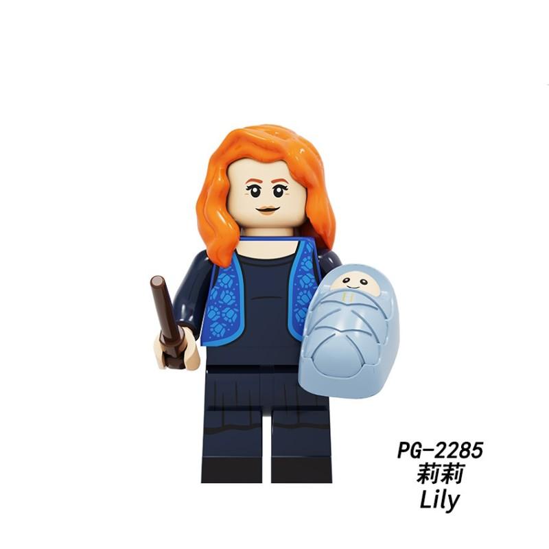 Harry Potter Ron Weasley Hermiona Brumbál Kompatibilní Minifigurky PG8285 8286 Stavební kostky