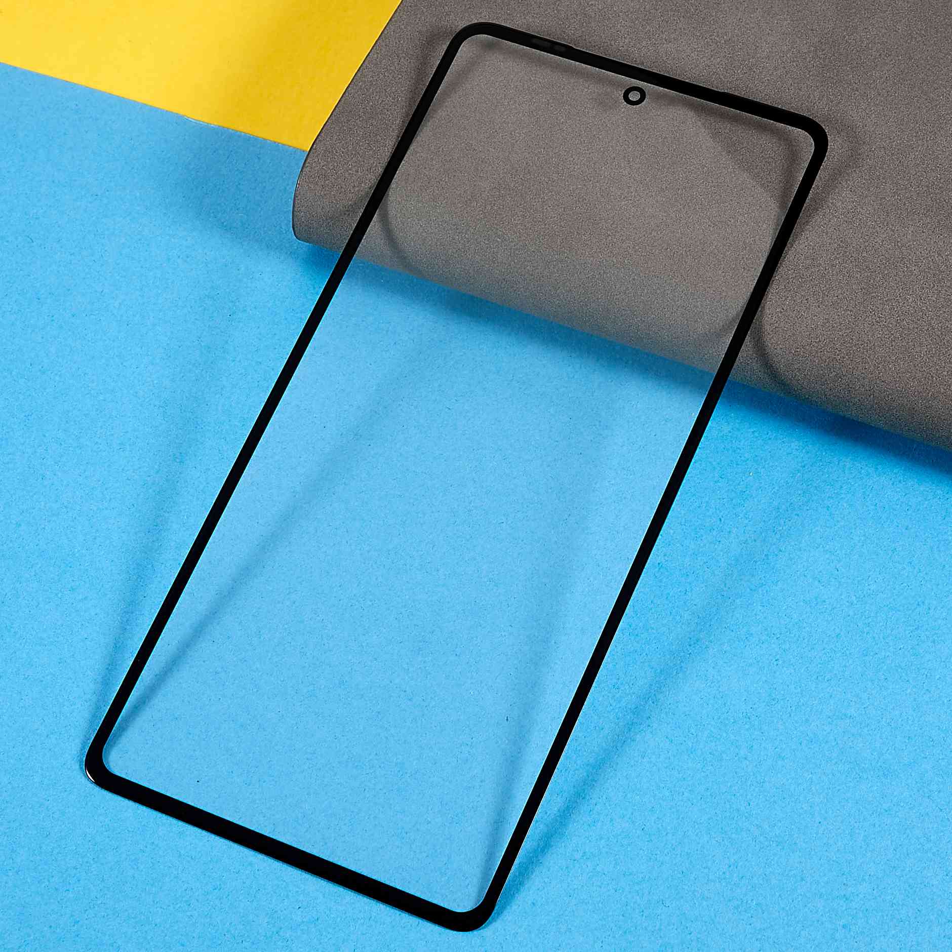 

For Motorola Edge 20 Lite XT2139 Front Screen Glass Lens Replacement Parts (without Logo) As Shown A