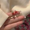 Vibrant Beaded Rings with Elastic Fit Delicate Flower Rings Ideal for Fashion Forward Women and DIY Jewelry Fan
