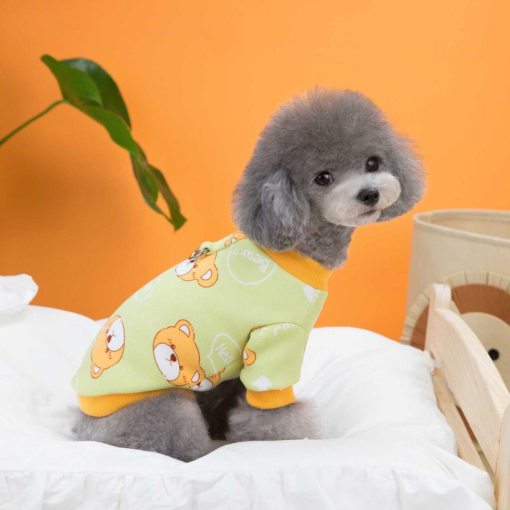 Dog Clothes Teddy Bichon Pomeranian Poodle Small Puppy Autumn Clothing Cat Autumn And Winter Clothing