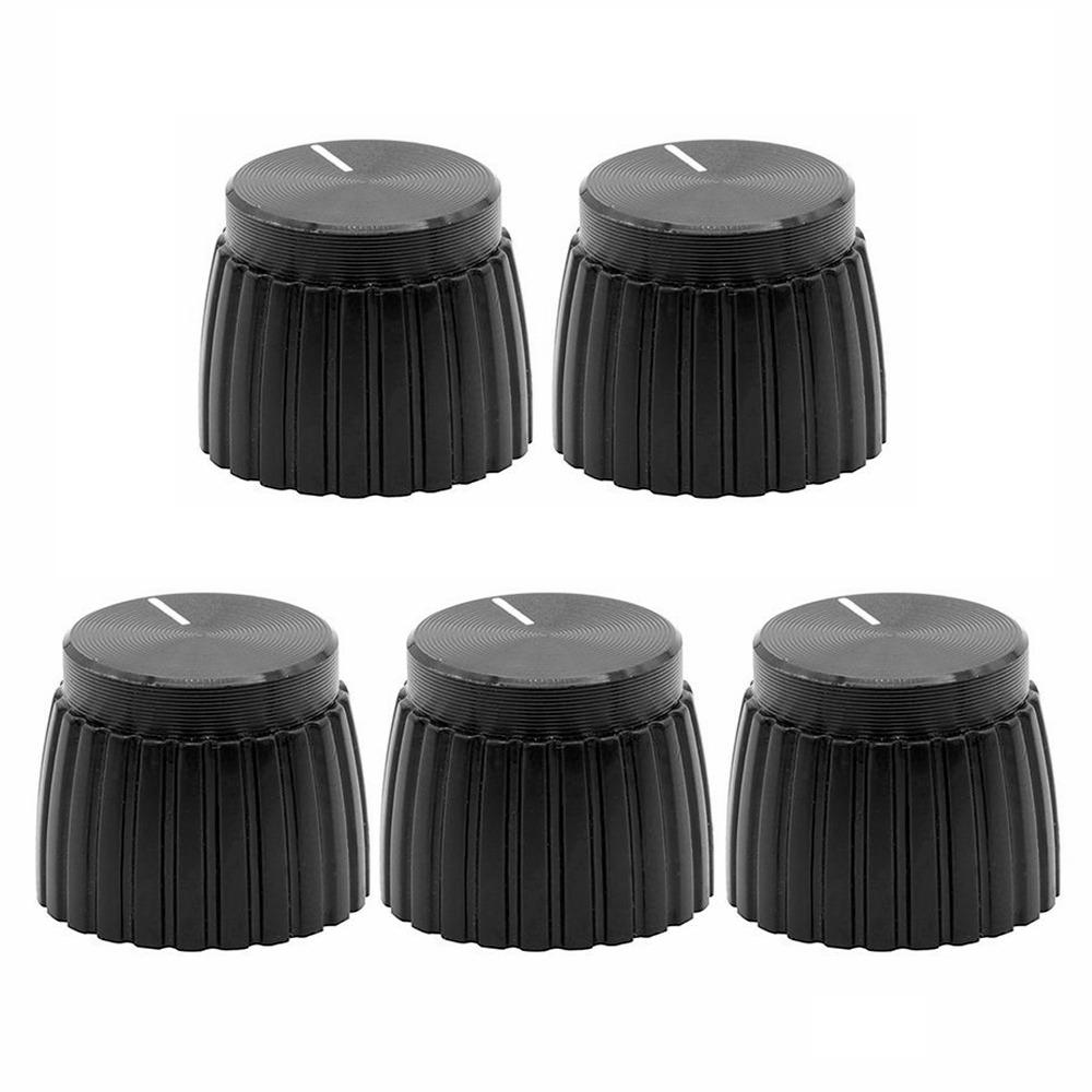 5Pcs Set Screw Fixed Effect Pedal Knob 20x16mm Amplifier Knob Replacement DJ Mixer Equipment