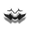 Motorrad Zubehör Schwarz Naked Front Abtriebsspoiler Winglet Aerodynamik Flügel Kit Spoiler Für YAMAHA MT 07 2021 2022 2023