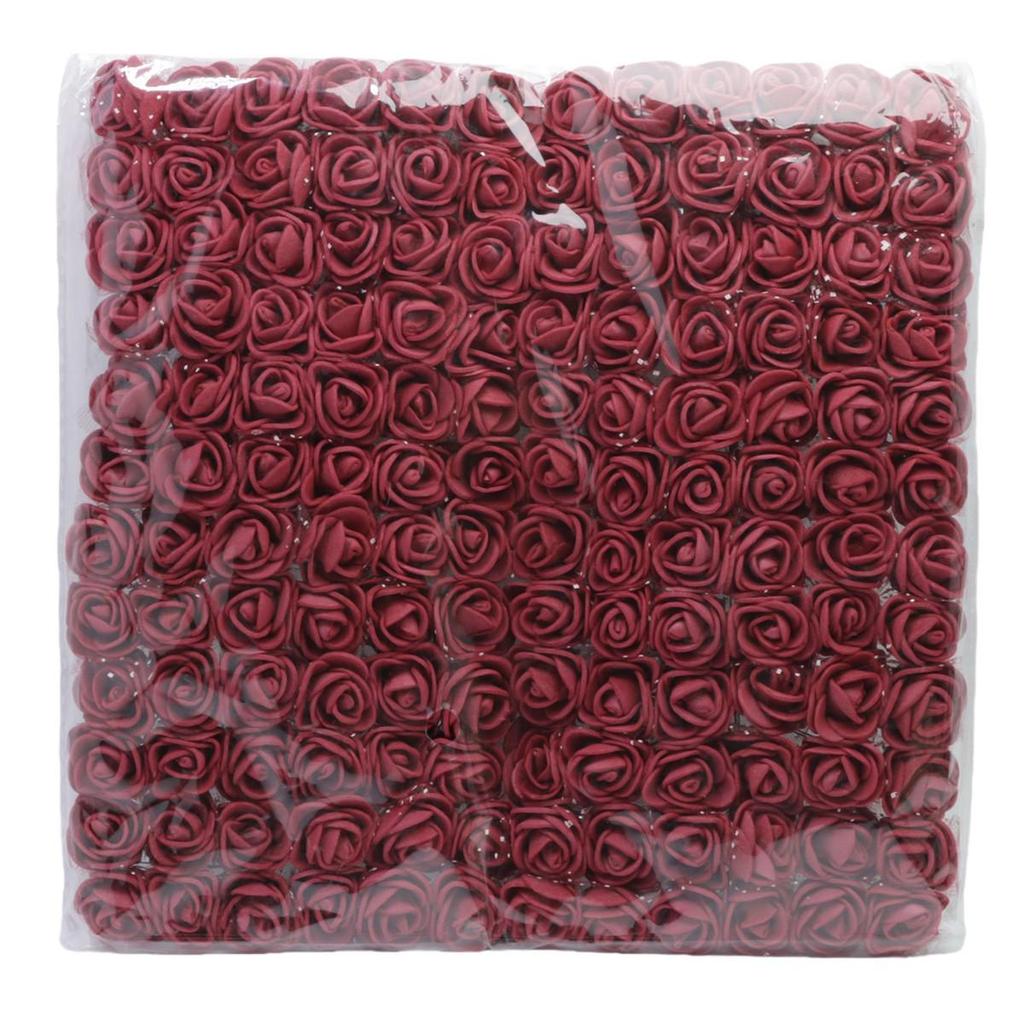 Yarn Lace Rose Flower Garland with Foam and Dried Flowers for Wedding Candy Box or Gift Box
