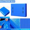 Mattress Cover Bag with Multiple Carry Handles for Moving, Transport, and Temporary Storage with Bag Closure Design