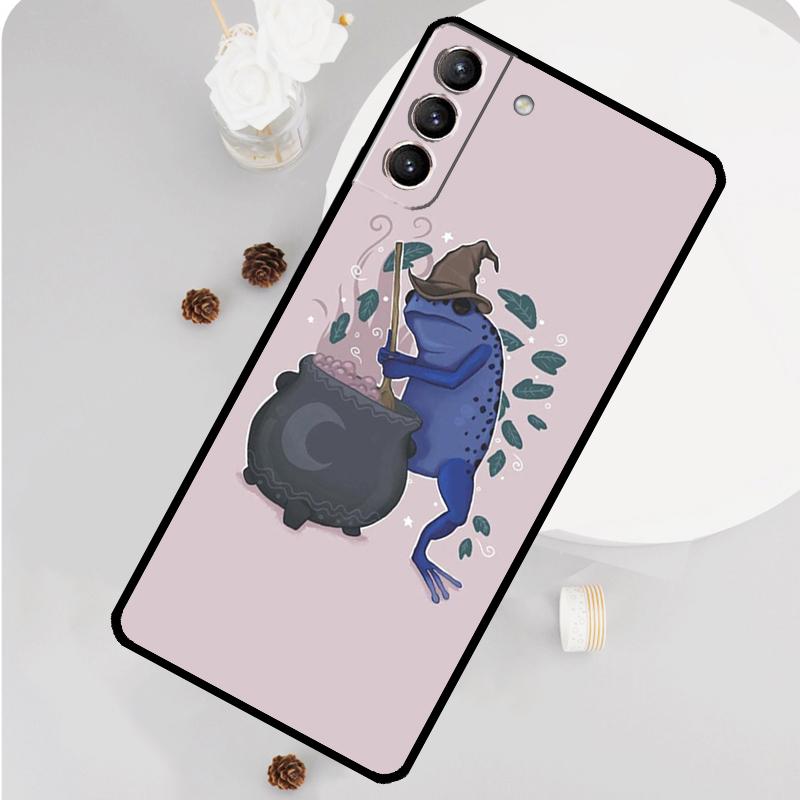 

Чехол для телефона Лягушка-ведьма для Samsung Galaxy S26 S25 S24 S20 S21 S22 S23 Ultra S10 Plus S25 FE Чехол Galaxy S20 Plus