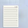 Enhanced English Writing Practice Notebook with Tabs – Ideal for Dictation and Homework