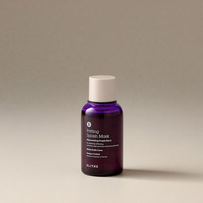 [Blythe] Maska do mycia twarzy Patting Splash Rejuvenating Purple Berry 70 ml, 1 opakowanie