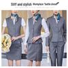 Women's Professional Waistcoat 3-Piece Set