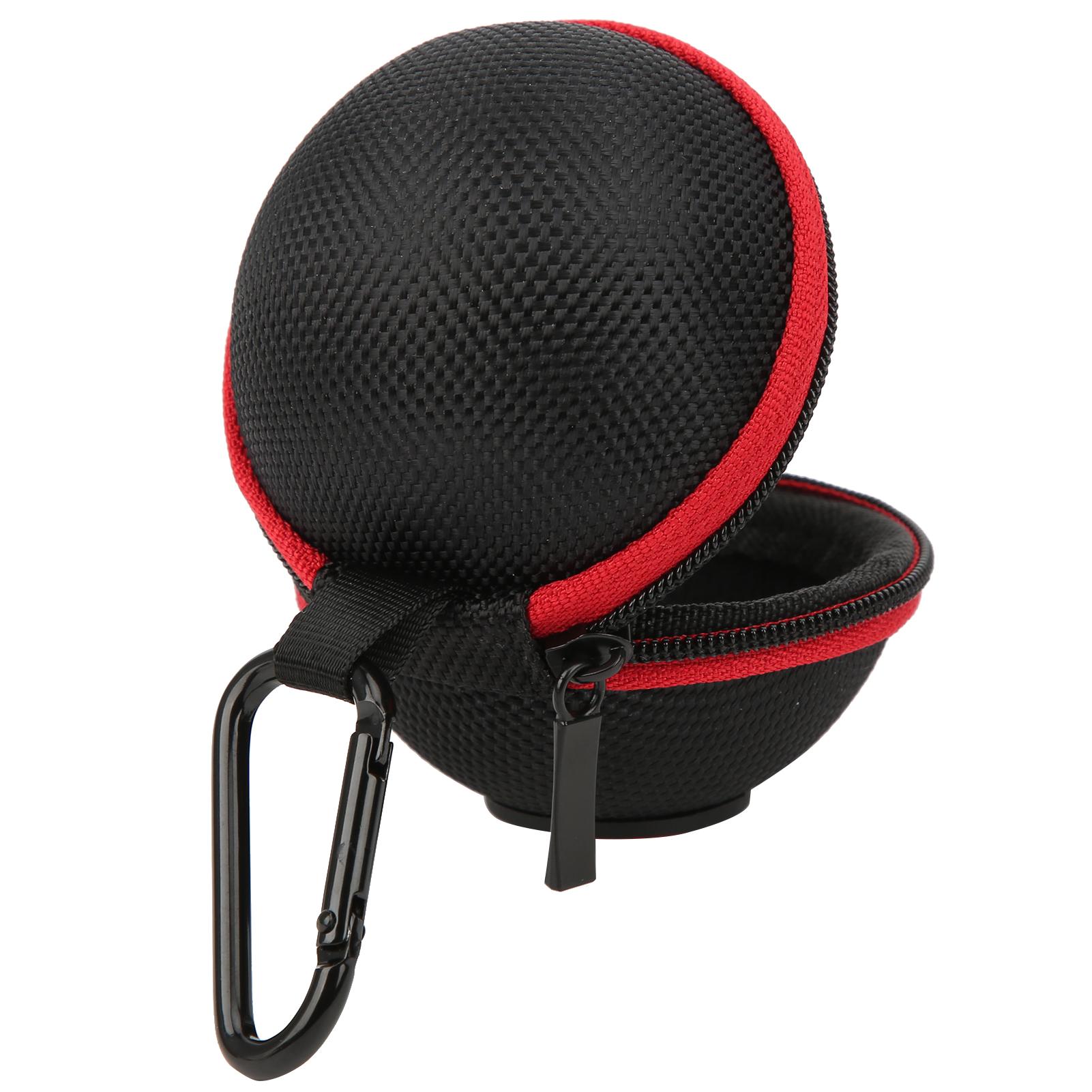 

Clip On Cue Ball Case Holder Circle Storage Bag Training Ball Aluminum Alloy Buckle