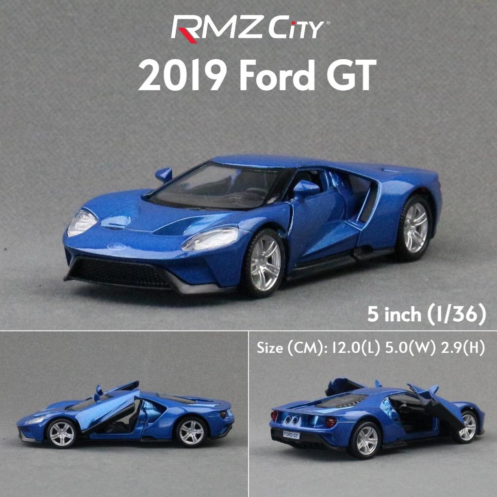 fsbn3 1/36 Ford Bronco Mustang GT F-150 Toy Car Model For Children RMZ CiTY Diecast Metal Miniature Pull Back Collection Gift Kid Boys