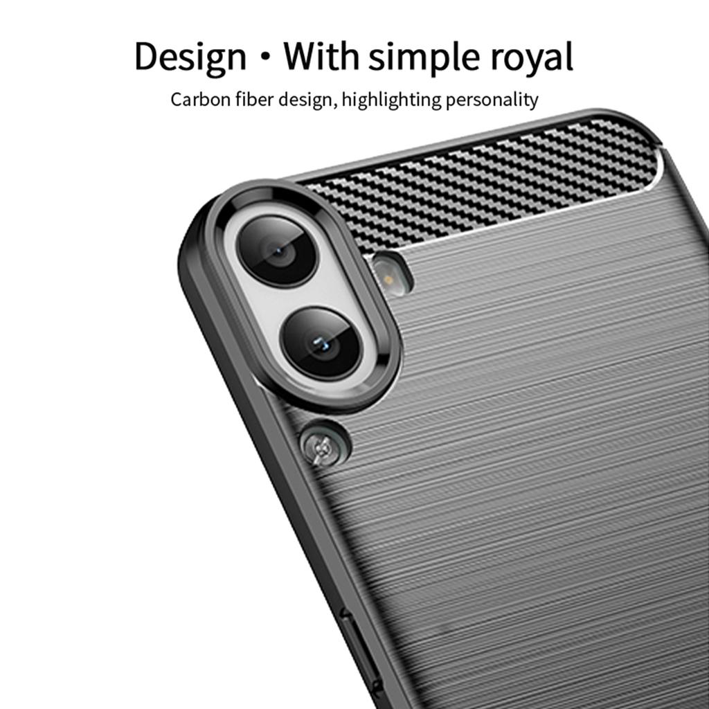 MOFI JK TPU Series-1 For Nothing CMF Phone 1 TPU Case Carbon Fiber Texture Phone Cover