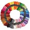 Embroidery Thread 100 8m 6 Strands Per Bundle Set, Bundles, Cross-stitch Cotton, Long, (100 Bundles)