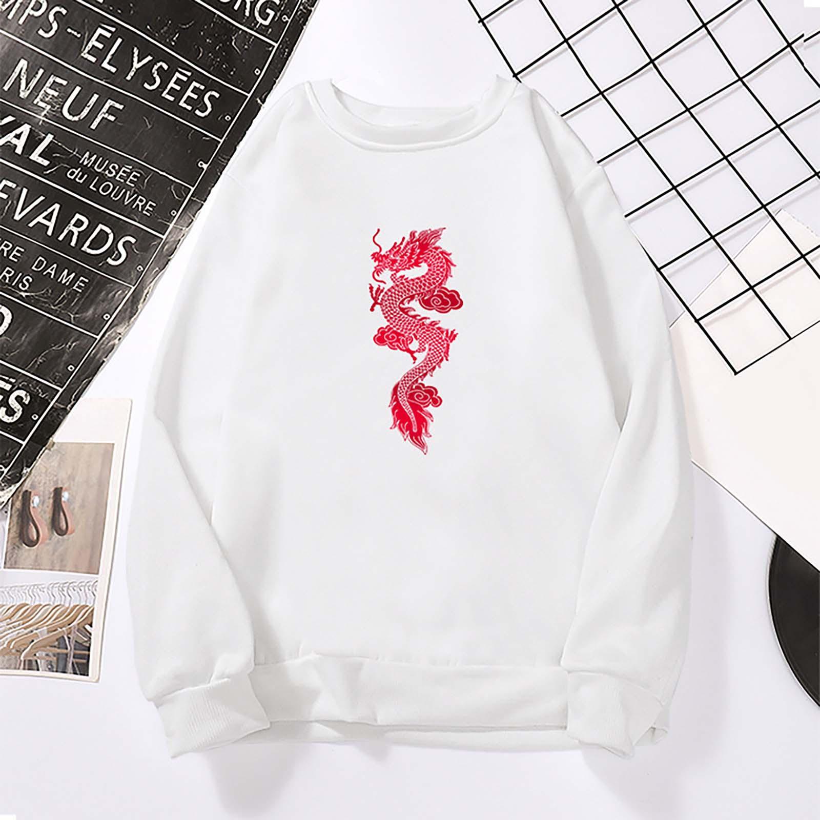 

Женский повседневный свитер с милым принтом и длинным рукавом, свободная блузка, топы XL белый