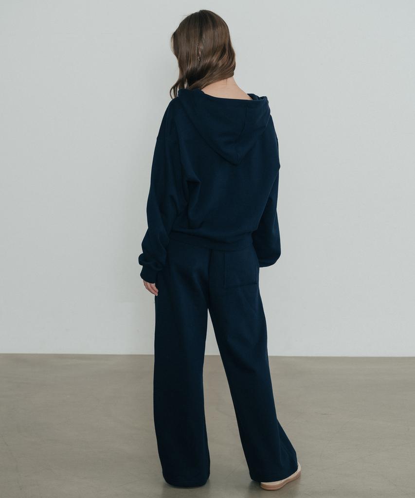 SSIN AND LEE (W) Tailor Cotton Sweatpants Navy