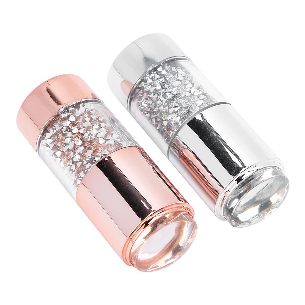 Nail Art Stampers Professional Silicone DoubleEnd Nail Manicure Stampers Seal for Women