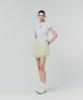 SERGIO TACCHINI W Tacchini Flying Mesh Skirt (L.Yellow)