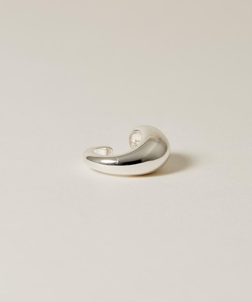 Novice Tokyo Drop Ear Cuff / Silver