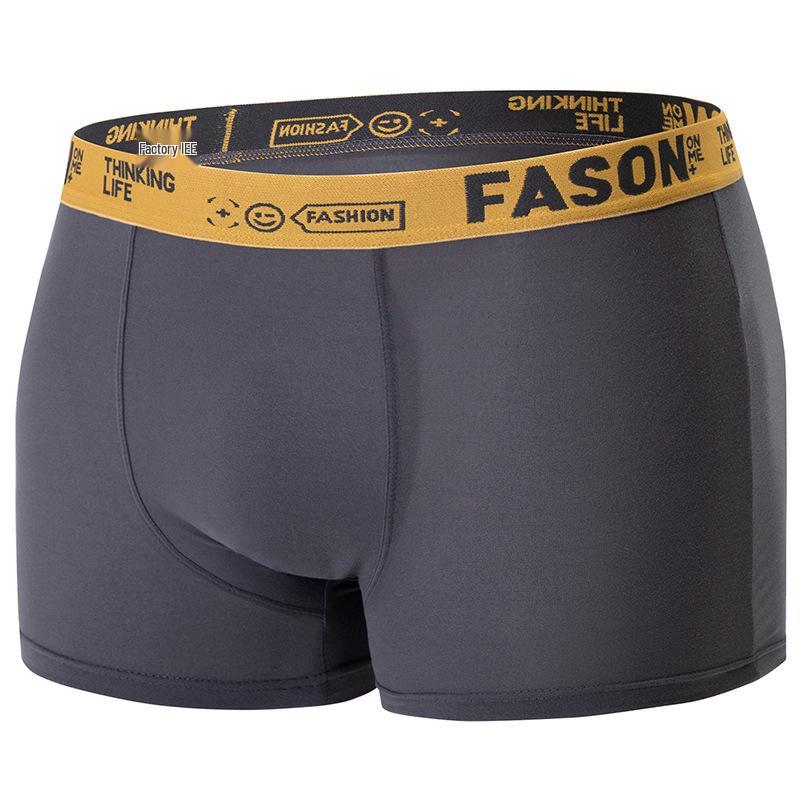 Men's Summer Sport Boxer Briefs - Breathable, Large Size, Youth Style
