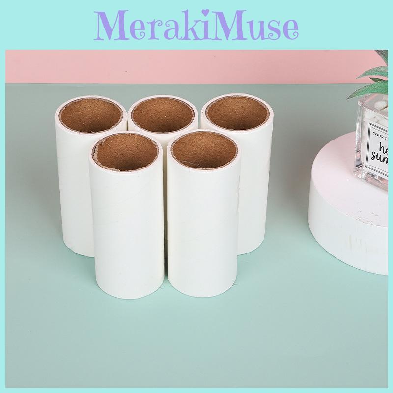 Matériau Papier Premium 40 Feuilles de Remplacement pour Rouleau Adhésif Poils d'Animaux Efficace Retireur de Poils d'Animaux