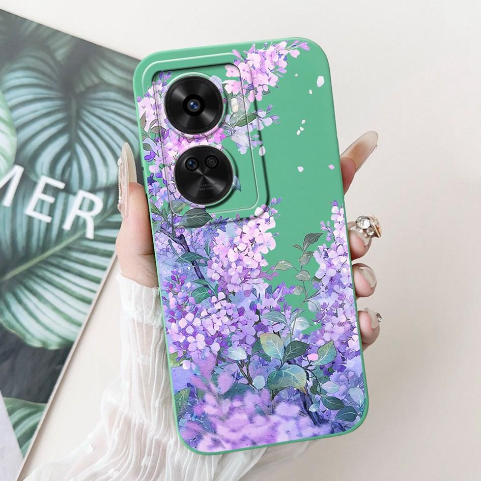 Nova 12 SE Hülle Für Huawei Nova 12 SE Cover 2024 Mode Bemalt Flüssigsilikon Anti-Fall Schutz Stoßfänger Für Nova 12SE Funda