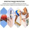 [High Elastic Finger Sleeves] 10pcs High Elastic Finger Sleeves | Breathable Nylon Blend Compression Wrap for Thumb Support, Trigger Finger Assistance