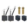 For Anycubic Kobra S1 Hotend Kit Brass Hardened Steel Nozzle 0.4 0.8 1.0Mm Quick Swap Nozzle For Anycubic Kobra S1 Combo/Ace Pro