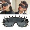 Zonnebril met Spikes Lichtgewicht PC Frame Outdoor Modeaccessoires